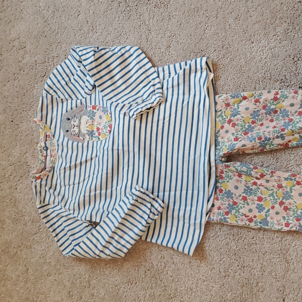 Baby Boden Playset Easter/Floral Print 18-24m